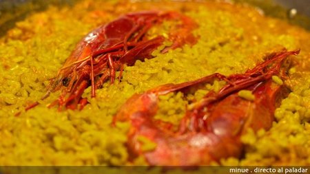 Arroz meloso de rojos