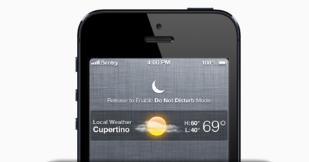 Nuevo concepto para activar No molestar de iOS del creador de Auxo