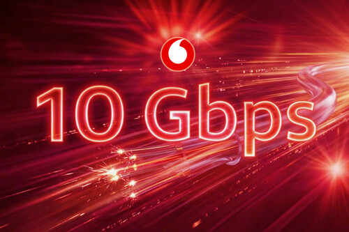 Vodafone se apunta por fin a los 10 Gbps: algunos clientes empezarán a probar el nuevo router WiFi 7 y la fibra más rápida