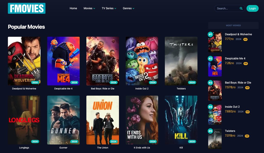 Golpe en la mesa de Hollywood contra las descargas: Fmovies, una de las webs sin derechos más grande del mundo ha sido bloqueada 