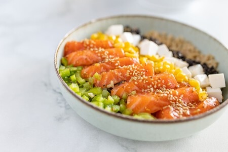Receta Poke Salmon Noruega
