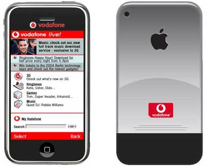 Vodafone anuncia el iPhone en 10 países