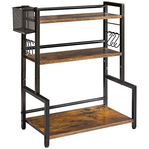 YMYNY Estante para Especias con Cesta Metálica