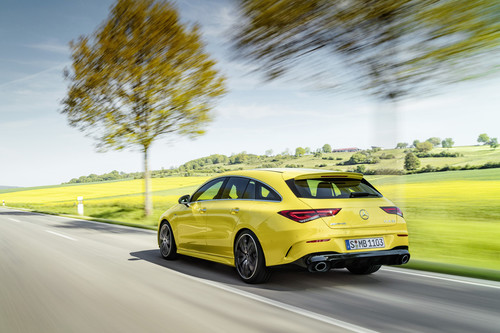 El Mercedes-AMG CLA 35 4Matic Shooting Brake es una ranchera de armas tomar, con motor turbo de 306 CV