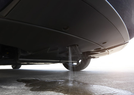 Toyota Mirai expulsando agua