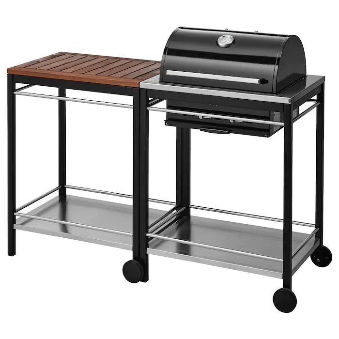 Muebles de Ikea de exterior con los que convertir tu barbacoa en una