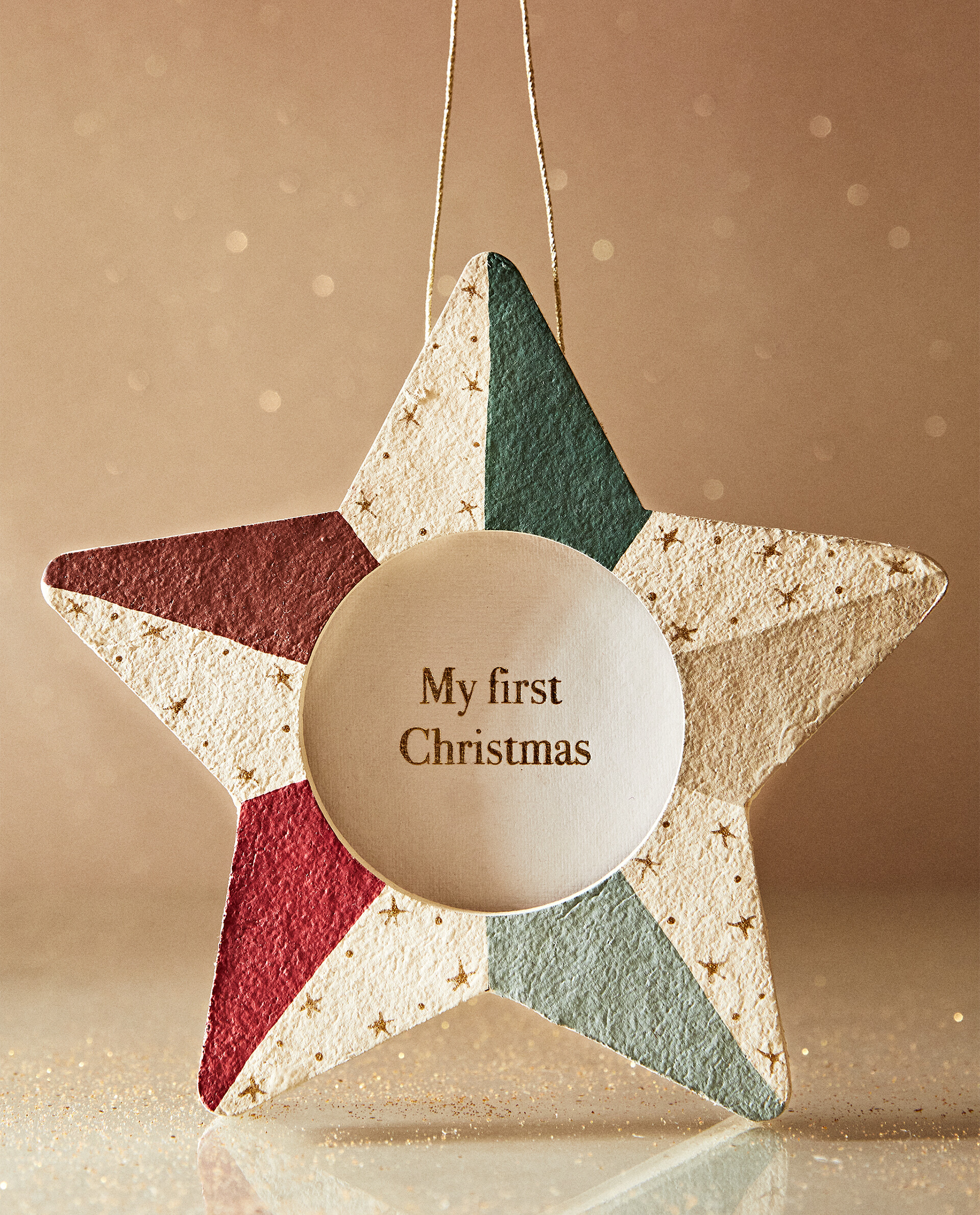 Adorno marco en forma de estrella