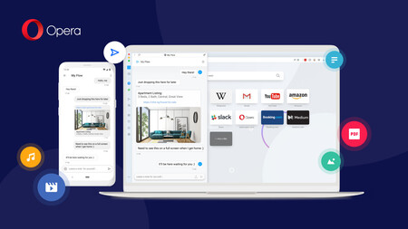 Opera 60 para Android añade sincronización por QR y el envío de notas y archivos entre dispositivos