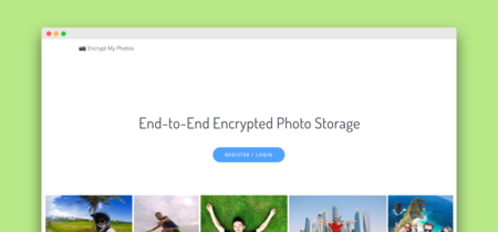Encrypt My Photos, almacenamiento de imágenes con cifrado basado en blockchain