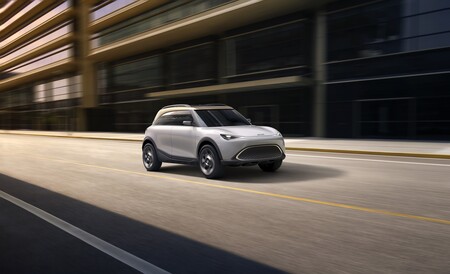 El smart Concept # 1 anticipa el primer SUV eléctrico de la marca... ¡y es igual de grande que un MINI Countryman!