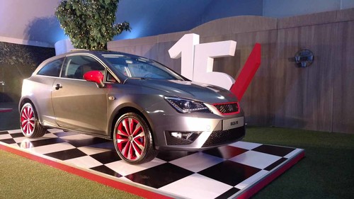 SEAT celebra 15 años en México con ediciones especiales del Ibiza, León y Toledo