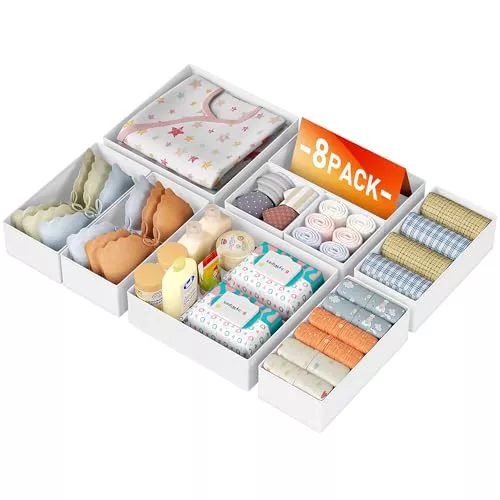 Set x8 DIMJ Cajones Organizador Caja de Almacenamiento