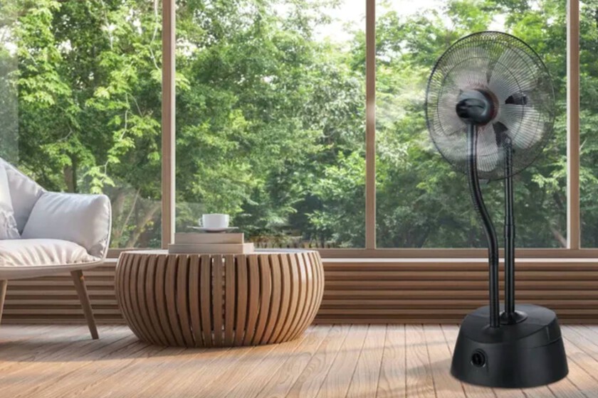 ventilador con nebulizador Purline