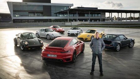 Walter Röhrl, siete Porsche 911 Turbo y una carrera de aceleración: más de 3.000 CV de legado deportivo
