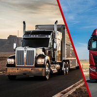 Ni por gusto, ni por comodidad. Hay varias razones por las que los camiones americanos y los europeos no tienen nada que ver