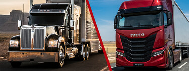 Ni por gusto, ni por comodidad. Hay varias razones por las que los camiones americanos y los europeos no tienen nada que ver