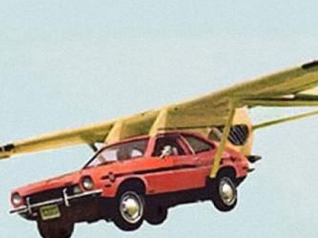 Autos voladores historia