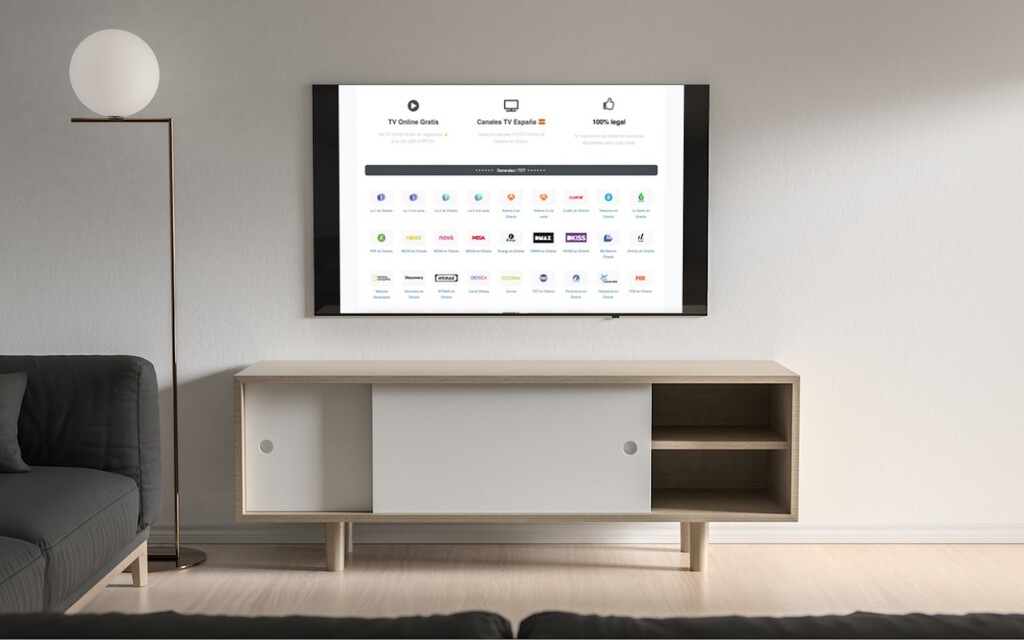Ver cientos de canales de la TDT de España gratis en tu smart TV sin instalar nada es muy fácil con esta plataforma 