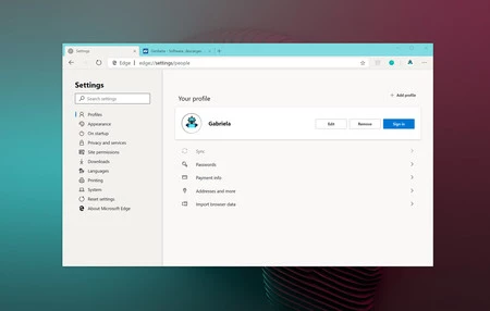 Chromium ベースの新しい Microsoft Edge