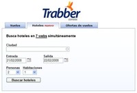 Trabber incorpora un buscador de hoteles