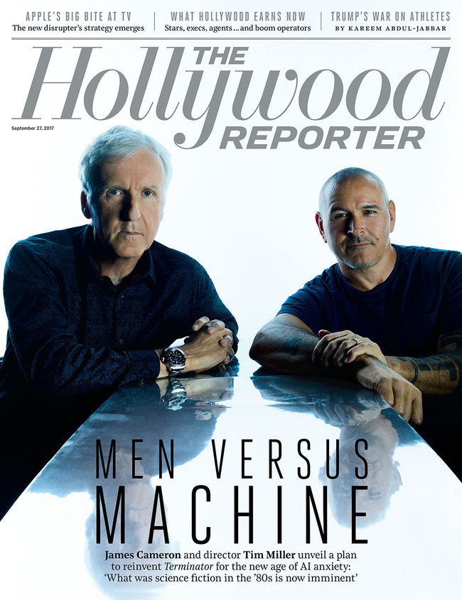 James Cameron and Tim Miller