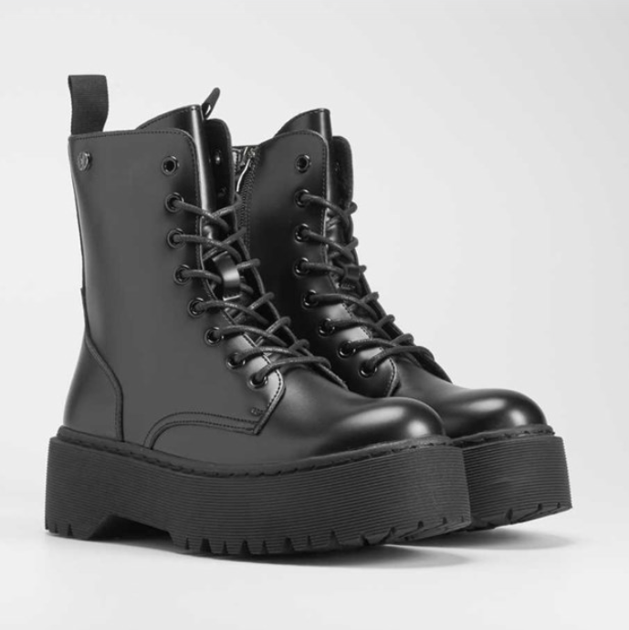 Botines con cordones NYC