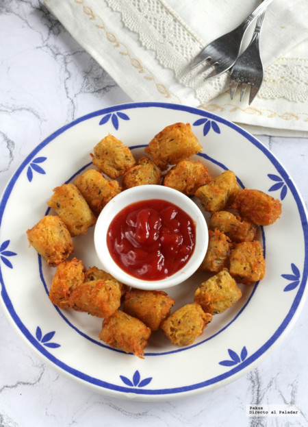 Cómo se hacen los Tater tots, la guarnición de patatas preferida en USA y el Reino Unido