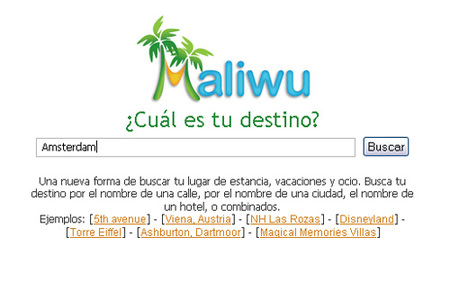 Maliwu.com, nuevo buscador de alojamientos en todo el mundo
