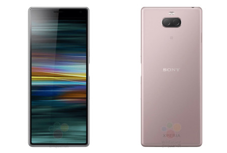 El Sony Xperia XA3 enseña una larguísima pantalla sin marco inferior en la última filtración