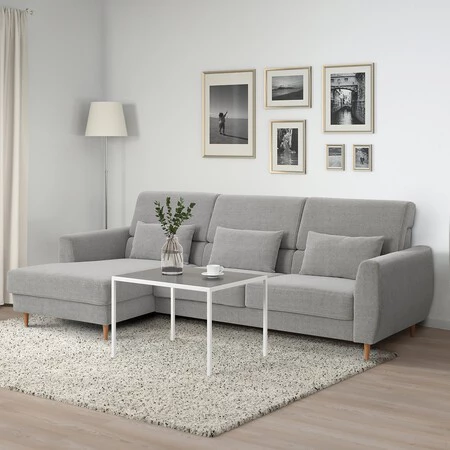 Slatorp Sofa 3 Plazas Con Chaiselongue