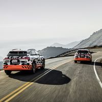 El Audi e-tron promete regenerar 1 kilómetro de autonomía por cada kilómetro recorrido cuesta abajo