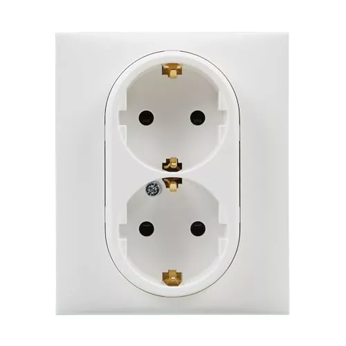 LEGRAND Enchufe Doble 2x2P+T 16A componible para instalación empotrada