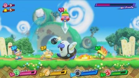 Kirby afina su debut en Nintendo Switch con un tráiler delicioso de Kirby Star Allies