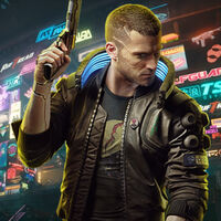 En Cyberpunk 2077 hay un anuncio de bailarinas cowboy que en realidad es un guiño a The Witcher 3: Wild Hunt 