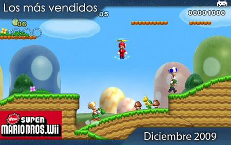 Los juegos más vendidos en España. Diciembre 2009