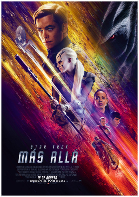 "Star Trek: Más allá" llega a los cines la última aventura del Enterprise