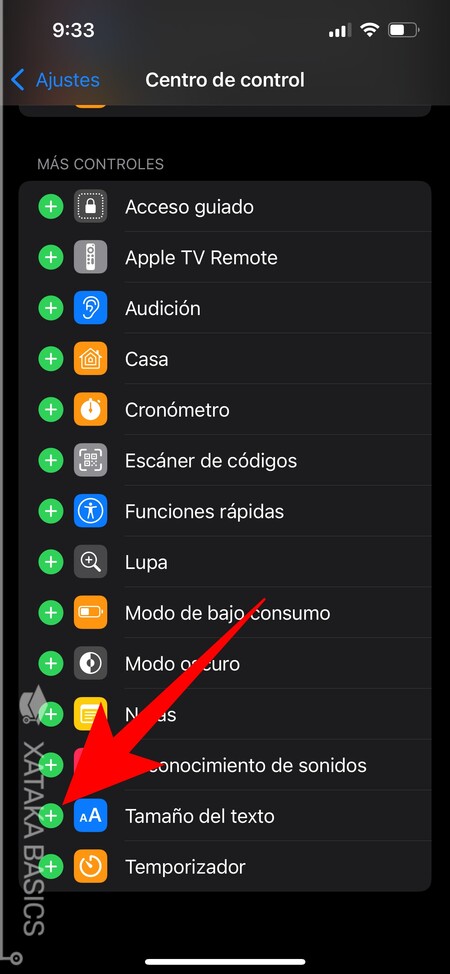 Cómo cambiar el tamaño de la letra en una sola aplicación en iOS