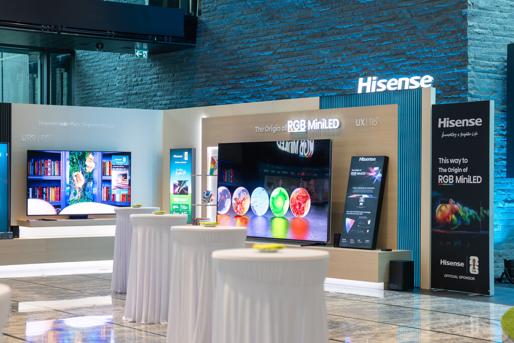 Hisense presenta sus televisores más top de 2026 con un aviso: la tecnología RGB MiniLED ha llegado para quedarse