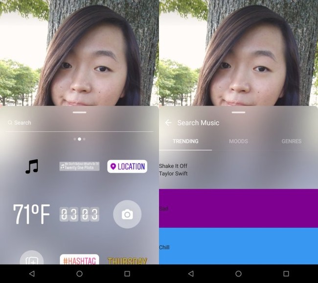 Instagram Music Sticker Prototype1