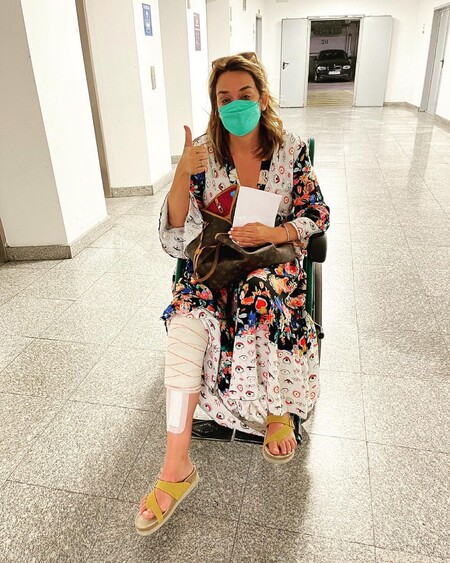 Toñi Moreno entra en los 48 años con muy mala pata: acaba en silla de ruedas por culpa de un aparatoso accidente