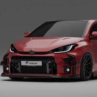 Toyota GR Yaris modificado por Prior Design, el pocket rocket japonés luce más imponente con este kit de carrocería
