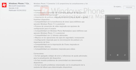 Windows Phone Connector se actualiza para Mac