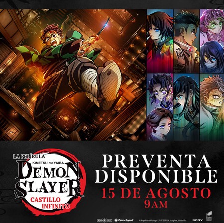 Preventa Pelicula Demon Slayer Castillo Cinepolis