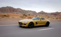 Mercedes SLS AMG Gold Desert Edition