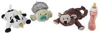 Originales peluches porta biberones
