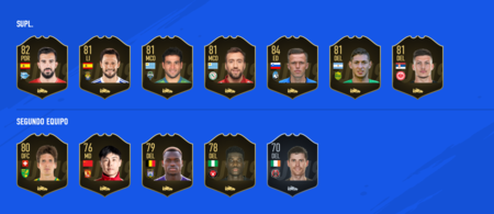 Trucos FIFA 19. TOTW: equipo de la Semana 6, del 24 al 31 