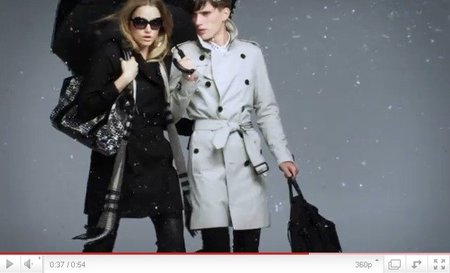 Un sueño hecho realidad: Winter Storms de Burberry en movimiento