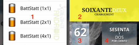 BattStatt un widget para controlar la batería
