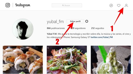 Editar Tu Perfil De Instagram