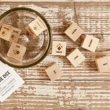 Foodie Dice, unos dados que diseñan tu menú